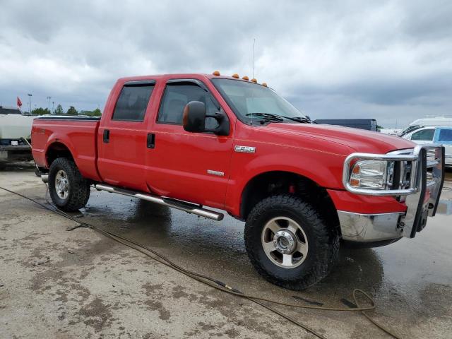 1FTSW21P15EA95290 - 2005 FORD F250 SUPER DUTY RED photo 4