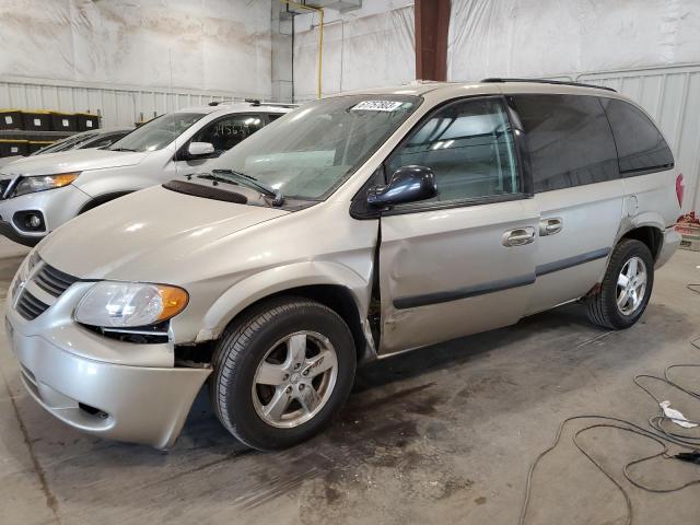 1D4GP45R97B182744 - 2007 DODGE CARAVAN SXT TAN photo 1