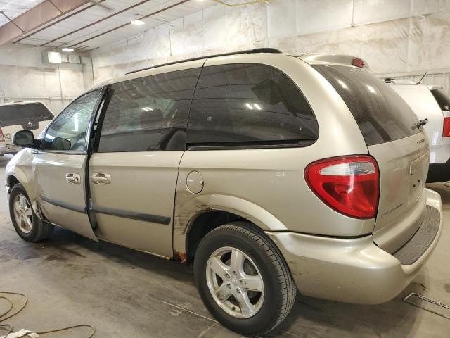 1D4GP45R97B182744 - 2007 DODGE CARAVAN SXT TAN photo 2