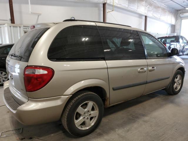 1D4GP45R97B182744 - 2007 DODGE CARAVAN SXT TAN photo 3