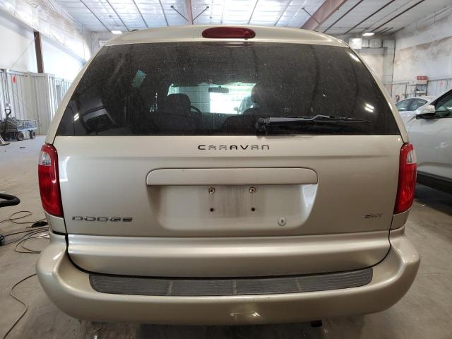 1D4GP45R97B182744 - 2007 DODGE CARAVAN SXT TAN photo 6