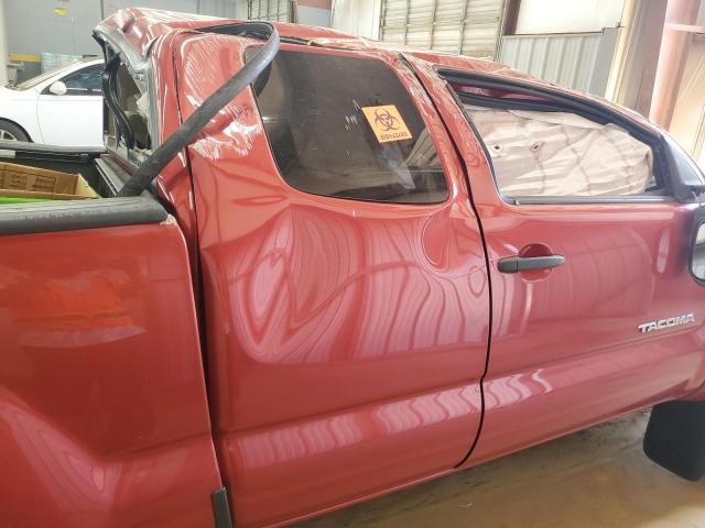5TFTX4GN4DX020072 - 2013 TOYOTA TACOMA PRERUNNER ACCESS CAB RED photo 10