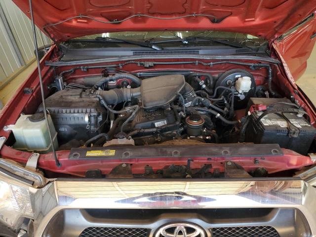 5TFTX4GN4DX020072 - 2013 TOYOTA TACOMA PRERUNNER ACCESS CAB RED photo 11