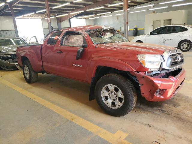 5TFTX4GN4DX020072 - 2013 TOYOTA TACOMA PRERUNNER ACCESS CAB RED photo 4