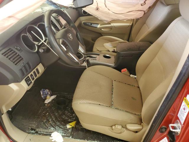 5TFTX4GN4DX020072 - 2013 TOYOTA TACOMA PRERUNNER ACCESS CAB RED photo 7