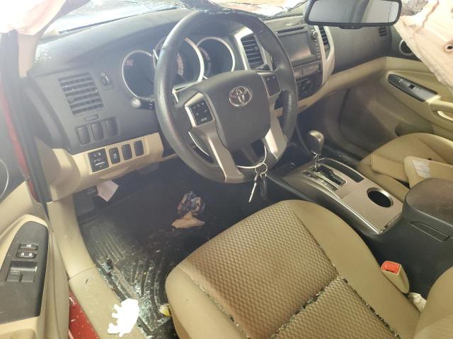 5TFTX4GN4DX020072 - 2013 TOYOTA TACOMA PRERUNNER ACCESS CAB RED photo 8