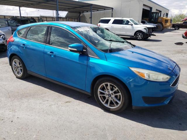 1FADP3K26FL327030 - 2015 FORD FOCUS SE BLUE photo 4