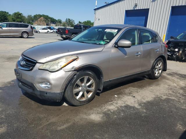 JNKAJ09F38M353330 - 2008 INFINITI EX35 BASE SILVER photo 1