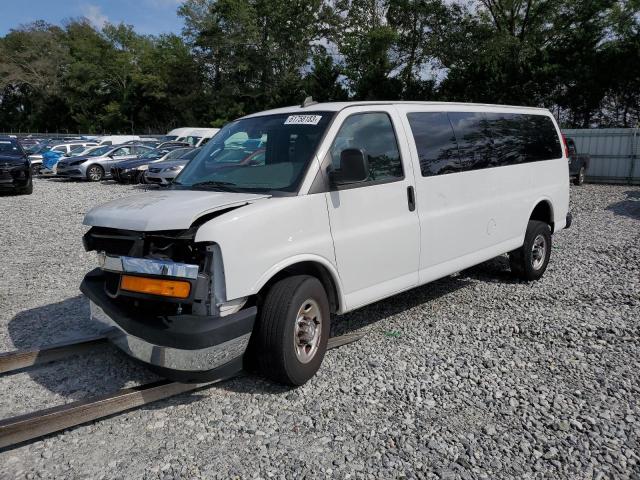 1GAZGPFP6J1233644 - 2018 CHEVROLET EXPRESS G3 LT WHITE photo 1