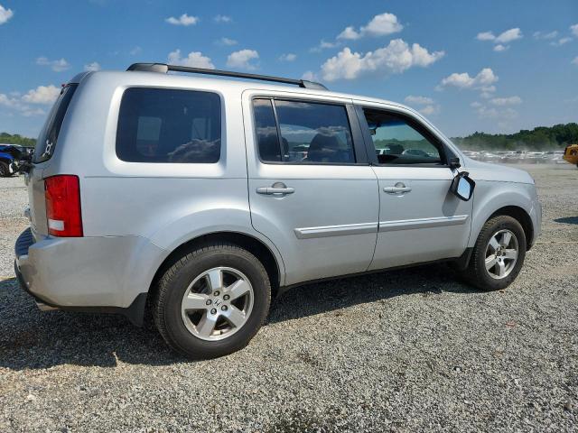 5FNYF4H4XBB046116 - 2011 HONDA PILOT EX ვერცხლისფერი ფოტო 3