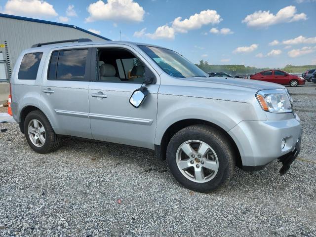 5FNYF4H4XBB046116 - 2011 HONDA PILOT EX ვერცხლისფერი ფოტო 4