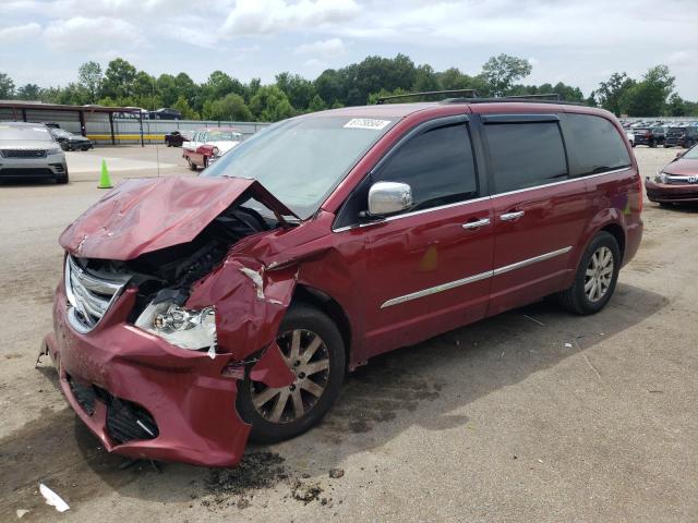 2A4RR8DG8BR713038 - 2011 CHRYSLER TOWN & COU TOURING L RED photo 1