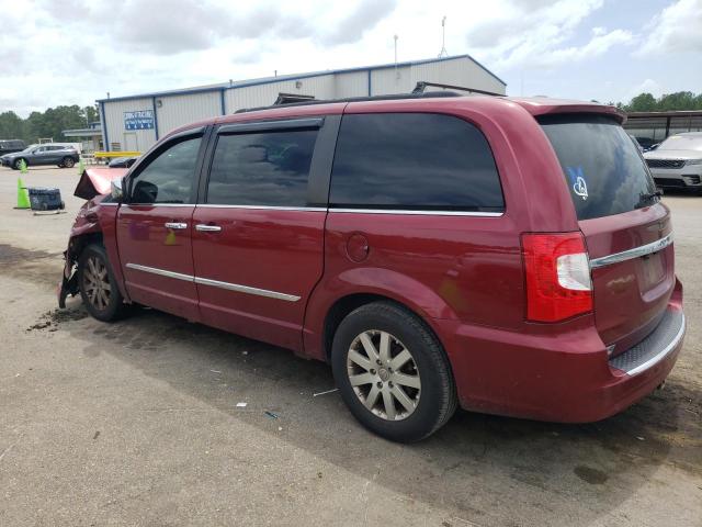 2A4RR8DG8BR713038 - 2011 CHRYSLER TOWN & COU TOURING L RED photo 2