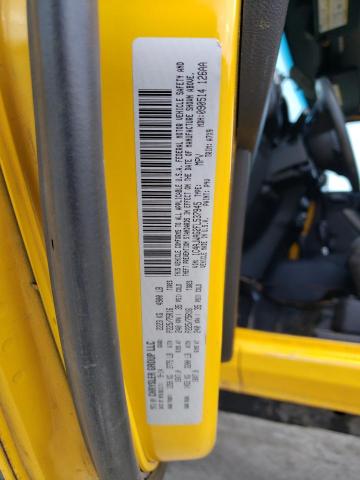 1C4AJWAG2FL537945 - 2015 JEEP WRANGLER SPORT ყვითელი ფოტო 12