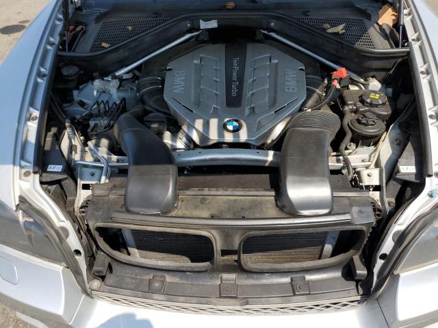 5UXFG8C55BLZ96407 - 2011 BMW X6 XDRIVE50I SILVER photo 12