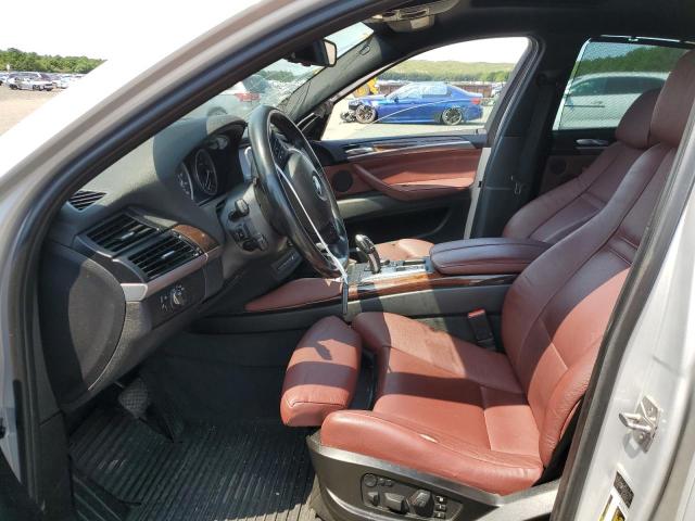 5UXFG8C55BLZ96407 - 2011 BMW X6 XDRIVE50I SILVER photo 7