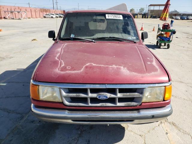 1FTCR10X4RPA98038 - 1994 FORD RANGER BURGUNDY photo 5