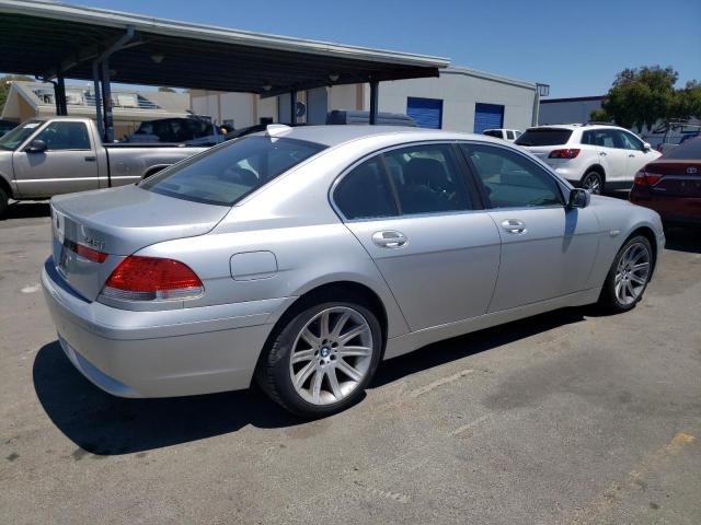 WBAGL63434DP69966 - 2004 BMW 745 I GRAY photo 3