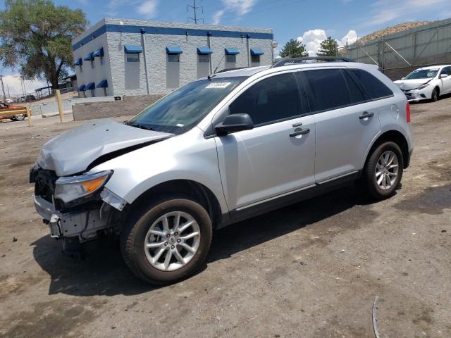 2FMDK3GC3DBB17567 - 2013 FORD EDGE SE SILVER photo 1