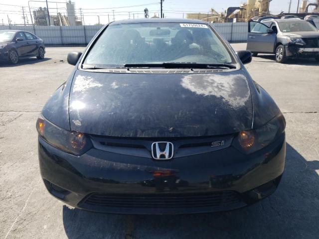 2HGFG21548H707283 - 2008 HONDA CIVIC SI BLACK photo 5