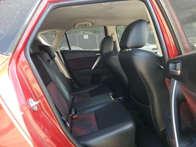 JM1BL1H33A1289245 - 2010 MAZDA SPEED 3 წითელი ფოტო 10