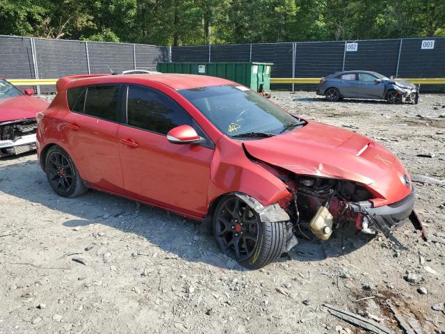 JM1BL1H33A1289245 - 2010 MAZDA SPEED 3 წითელი ფოტო 4