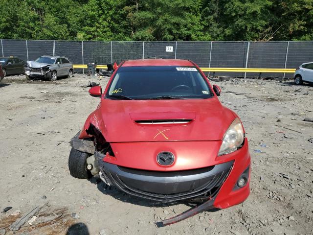 JM1BL1H33A1289245 - 2010 MAZDA SPEED 3 წითელი ფოტო 5