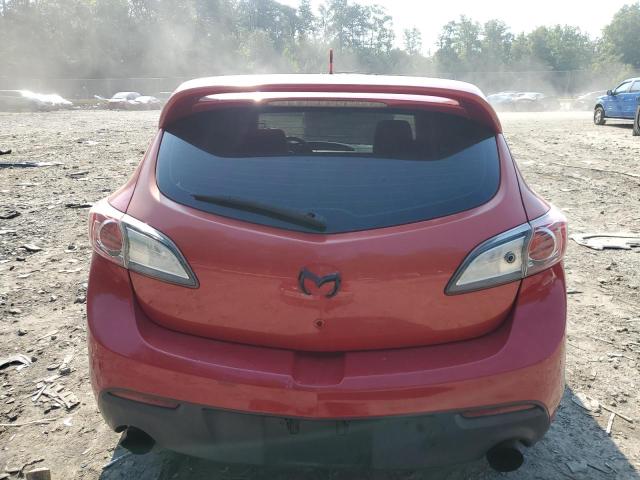 JM1BL1H33A1289245 - 2010 MAZDA SPEED 3 წითელი ფოტო 6