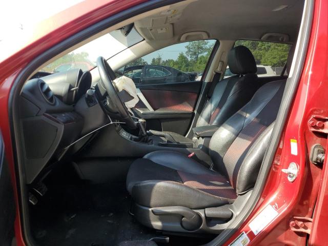 JM1BL1H33A1289245 - 2010 MAZDA SPEED 3 წითელი ფოტო 7