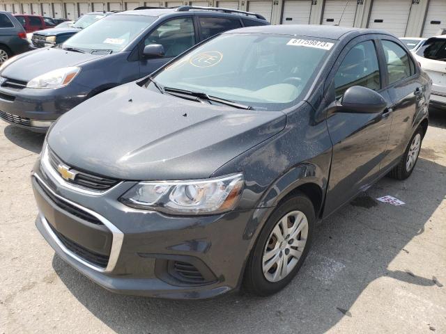 1G1JB5SH8J4126270 - 2018 CHEVROLET SONIC LS ნაცრისფერი ფოტო 1
