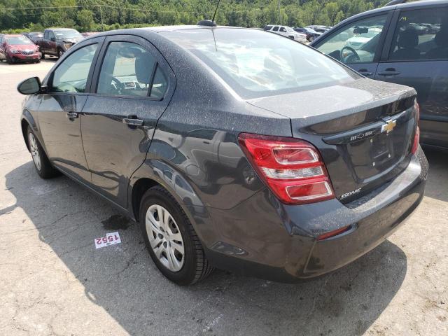1G1JB5SH8J4126270 - 2018 CHEVROLET SONIC LS ნაცრისფერი ფოტო 2