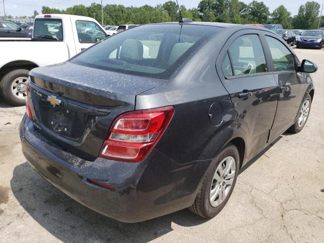 1G1JB5SH8J4126270 - 2018 CHEVROLET SONIC LS ნაცრისფერი ფოტო 3