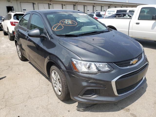 1G1JB5SH8J4126270 - 2018 CHEVROLET SONIC LS ნაცრისფერი ფოტო 4