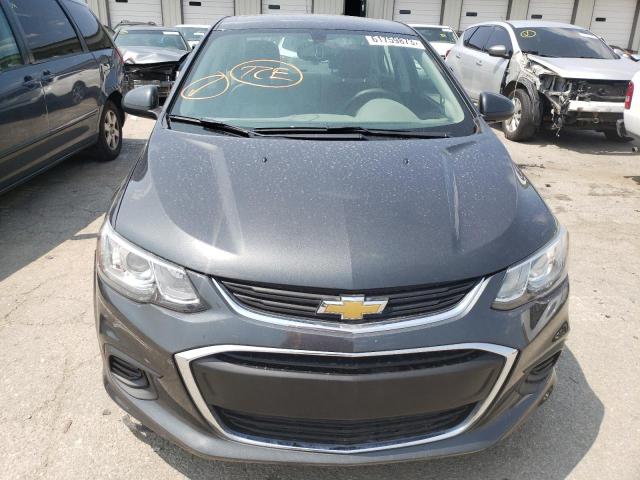 1G1JB5SH8J4126270 - 2018 CHEVROLET SONIC LS GRAY photo 5