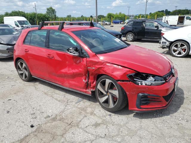 3VW5T7AU4LM001822 - 2020 VOLKSWAGEN GTI S წითელი ფოტო 4