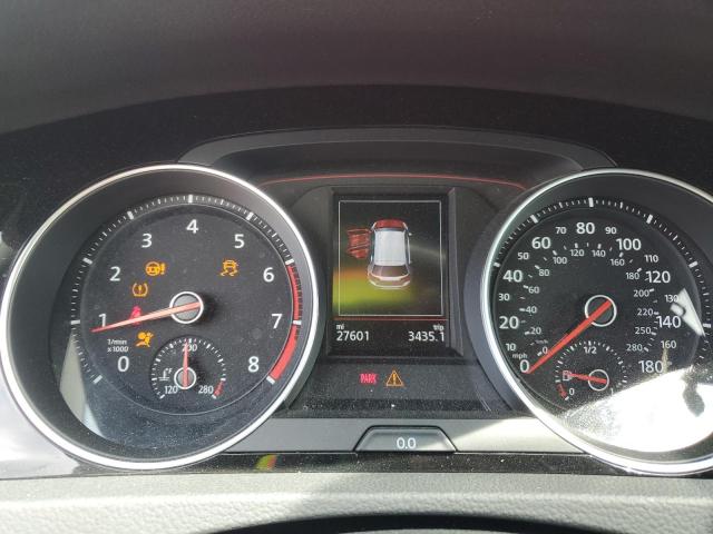 3VW5T7AU4LM001822 - 2020 VOLKSWAGEN GTI S წითელი ფოტო 9