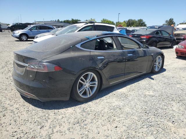 5YJSA1CN9DFP07382 - 2013 TESLA MODEL S Սև լուսանկար 3