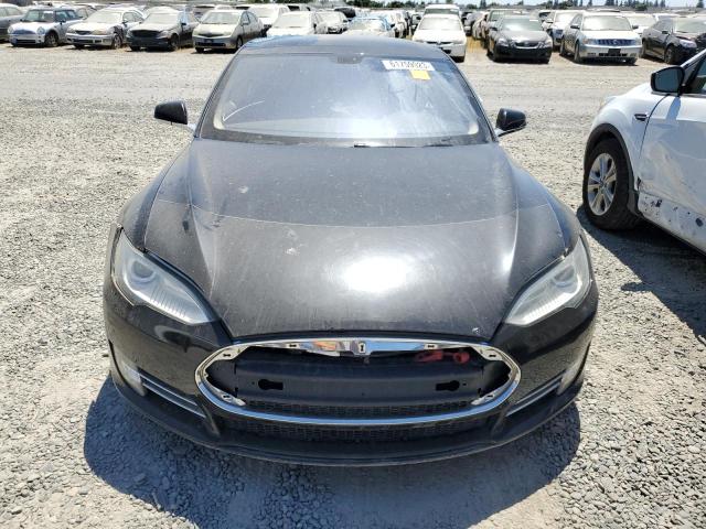 5YJSA1CN9DFP07382 - 2013 TESLA MODEL S Սև լուսանկար 5