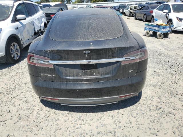 5YJSA1CN9DFP07382 - 2013 TESLA MODEL S Սև լուսանկար 6