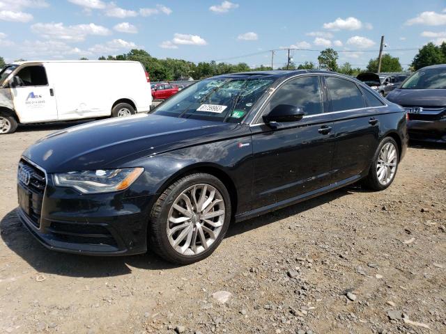 WAUHGAFC3EN010406 - 2014 AUDI A6 PRESTIGE შავი ფოტო 1