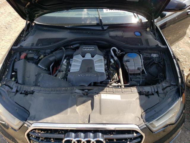WAUHGAFC3EN010406 - 2014 AUDI A6 PRESTIGE შავი ფოტო 11