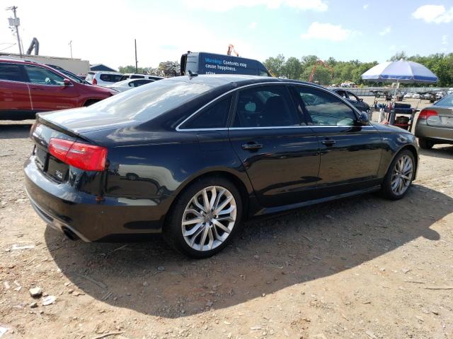 WAUHGAFC3EN010406 - 2014 AUDI A6 PRESTIGE შავი ფოტო 3