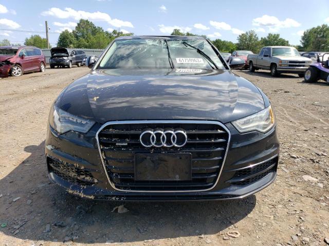 WAUHGAFC3EN010406 - 2014 AUDI A6 PRESTIGE შავი ფოტო 5