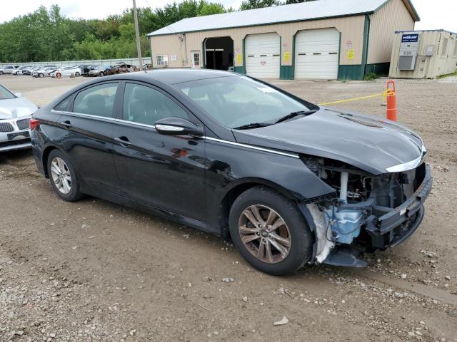 5NPEB4AC4EH885863 - 2014 HYUNDAI SONATA GLS BLACK photo 4