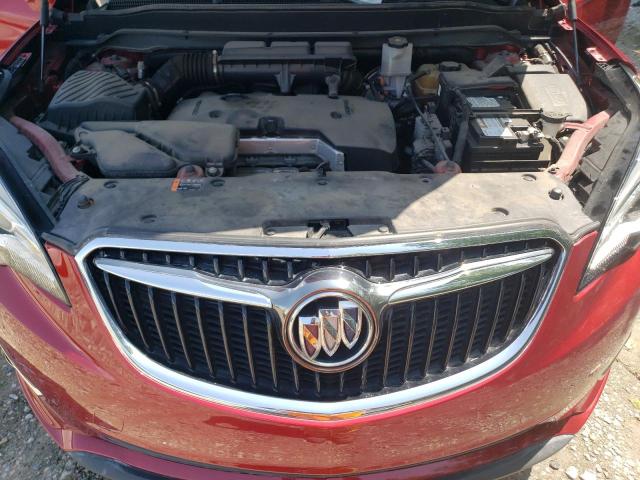 LRBFXCSA7KD027087 - 2019 BUICK ENVISION ESSENCE Bordo fotoğraf 11