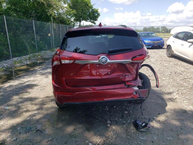 LRBFXCSA7KD027087 - 2019 BUICK ENVISION ESSENCE Bordo fotoğraf 6
