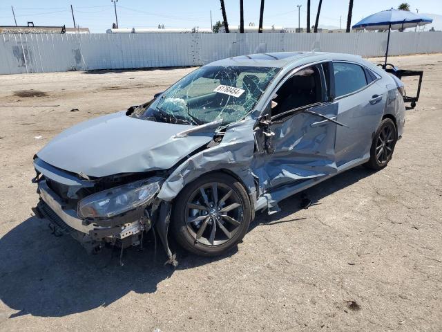 SHHFK7H84LU413129 - 2020 HONDA CIVIC EXL ნაცრისფერი ფოტო 1