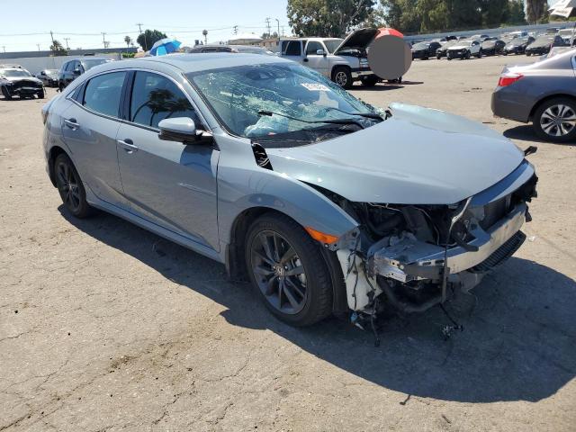 SHHFK7H84LU413129 - 2020 HONDA CIVIC EXL ნაცრისფერი ფოტო 4