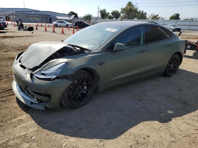 5YJ3E1EB0JF119345 - 2018 TESLA MODEL 3 GREEN photo 1