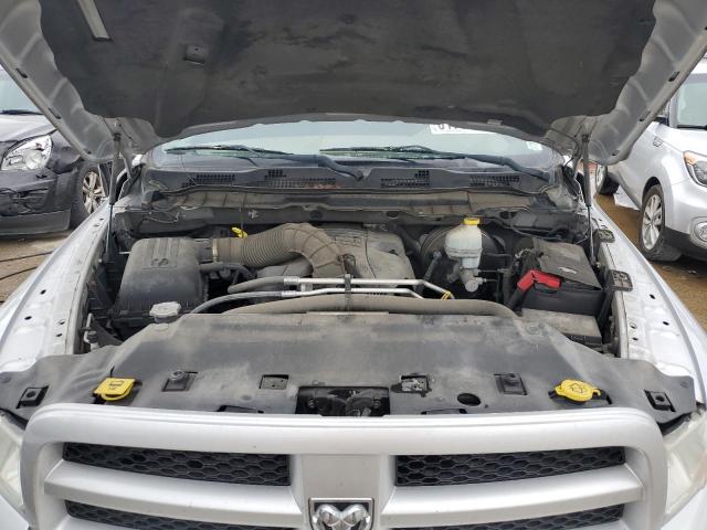 1C6RD6FT0CS143997 - 2012 DODGE RAM 1500 ST SILVER photo 11